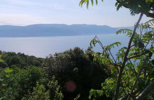 Plomin Appartement | Studio with pool and air conditioning