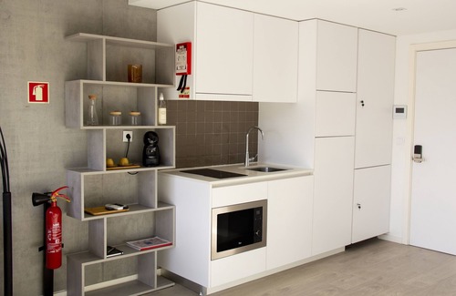 Aveiro Appartement | Studio avec terrasse privée dans la ville d'Aveiro