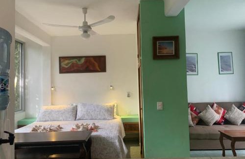 Chemuyil Appartement | Studio with swimming pool at 12 m height over jungle