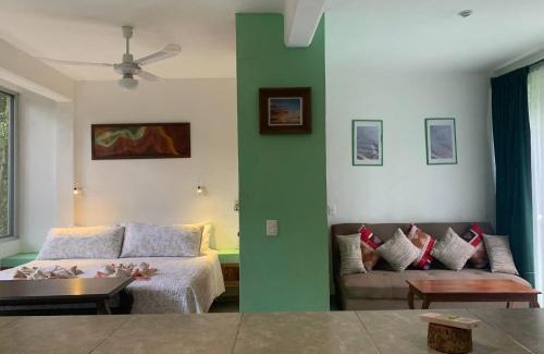 Chemuyil Appartement | Studio with swimming pool at 12 m height over jungle