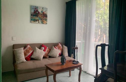 Chemuyil Appartement | Studio with swimming pool at 12 m height over jungle