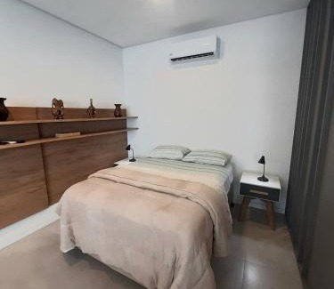 Centro Appartement | Studio Xavante 308A - novo, confortável, com garagem coberta e portaria 24h