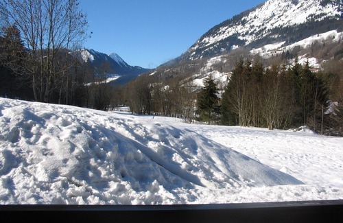 Abondance Appartement | Studio4 personnes en rez chaussée exposé Sud/Ouest Richebourg val d'abondance