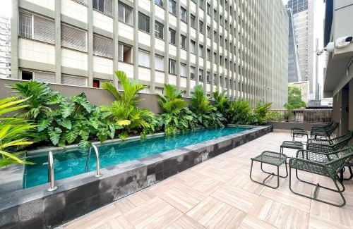 Jardins Maison | Pamplona condomínio, piscina e conforto, ao lado do metrô Trianon-Masp