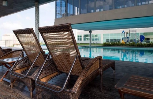 Bunga Paya Pantai Appartement | Stunning 1BR Suite Perfect View at Melaka Malaysia