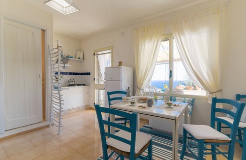 Gagliano del Capo Chalet De Ski | Maison en pierre avec vue mer encroyable (B)