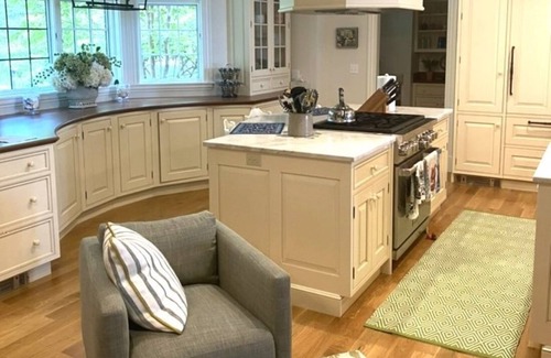 Mid-Coast and Islands Maison | Stunning contemporary Cousins Island Home on Portland Casco Bay w/deepwater dock