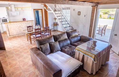 Sanlucar la Mayor Maison | Maison de vacances privée avec piscine privée, climatisation, WIFI, TV, patio, animaux admis