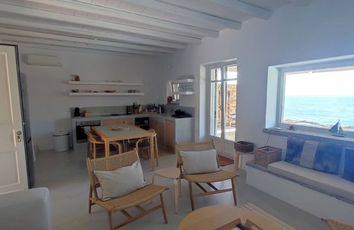 Kea Villa | Stunning family waterfront villa with panoramic sea views and a private pool