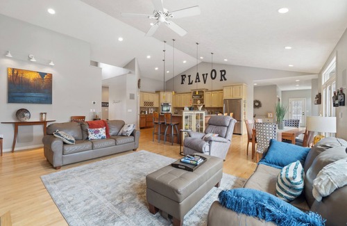 Brooklyn Maison | Stunning Clarklake Home with Lake Access and Dock Slips