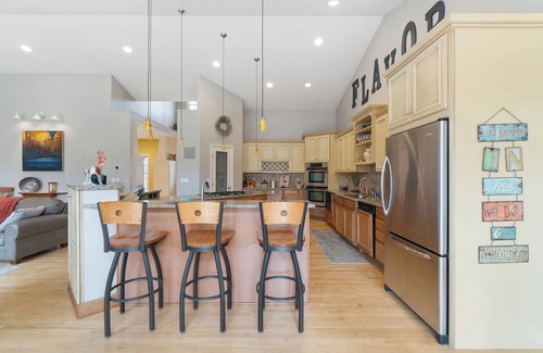 Brooklyn Maison | Stunning Clarklake Home with Lake Access and Dock Slips