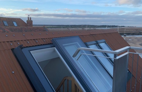 Wells-next-the-Sea Maison | Superbe nouvelle propriété avec terrasse sur le toit et vue imprenable