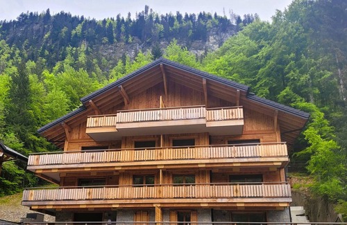Montriond Appartement | Appartement neuf 62m², 6 pers, proche centre Montriond, terrasse, garage, casier à ski