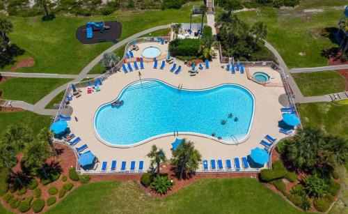 Butler Beach Maison | Stunning Ocean Views, Huge Patio, Heated Pool and Amenities!