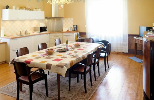 Lacapelle-Segalar Maison | Maison de vacances privée avec piscine privée, climatisation, WIFI, TV, terrasse, animaux admis