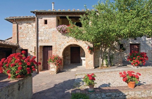 Monteroni d'Arbia Villa | Maison de vacances privée avec piscine privée, WIFI, TV, balcon, vue panoramique, près de Sienne