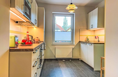 Zippendorf Maison | Magnifique maison de vacances privée pour 5 personnes avec WIFI, TV et terrasse