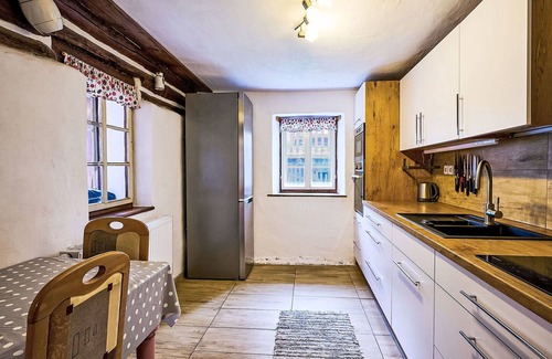 Tanvald Maison | Magnifique maison de vacances privée pour 7 personnes avec WIFI, TV et terrasse