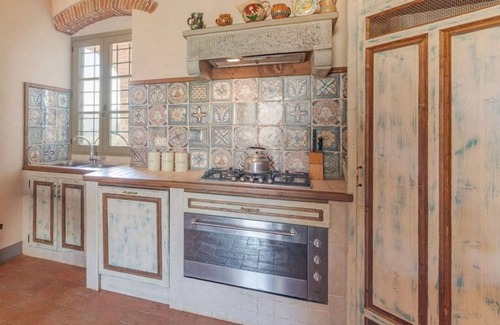 Badia Agnano Villa | Maison de vacances privée avec internet, piscine privée, climatisation, patio, vue panoramique