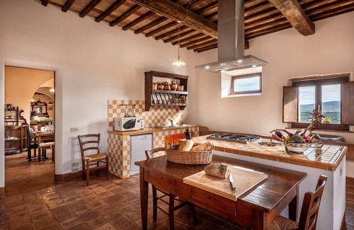 Castellina in Chianti Villa | Maison de vacances privée avec piscine privée, WIFI, TV, patio, vue panoramique, près de Sienne