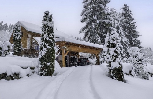 Berg bei Rohrbach Maison | Belle maison de vacances privée avec bain à remous, WIFI, TV, terrasse, vue panoramique, parking