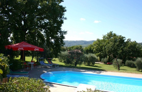 Santa Maria Villa | Magnifique maison de vacances privée avec WIFI, piscine privée, TV, balcon, près de Montepulciano