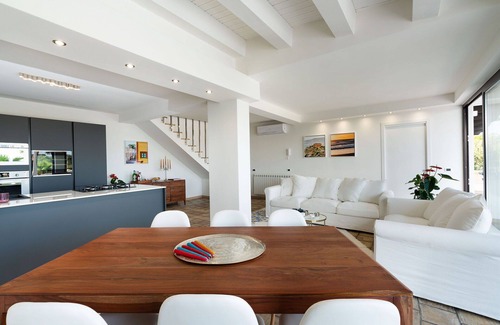 Ribera Villa | Maison de vacances privée avec climatisation, piscine privée, WIFI, TV, patio, vue panoramique