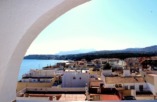 Moraira Town Centre Appartement | Appartement élégant avec vue sur la marina de Moraira, vue imprenable sur la mer, El Portet