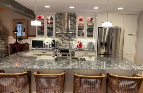 Weirs Beach Maison | Stunning Views and More on Lake Winnipesaukee Sleeps 8