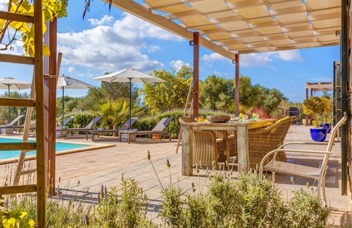 Ses Salines Maison | Superbe villa Can Xesquet avec vue sur les montagnes, Wi-Fi