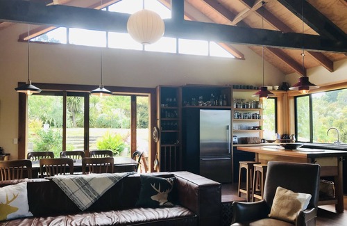 Rangatira Park Maison | Maison au design époustouflant, vue imprenable sur le fleuve