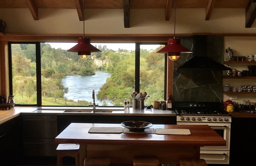 Rangatira Park Maison | Maison au design époustouflant, vue imprenable sur le fleuve