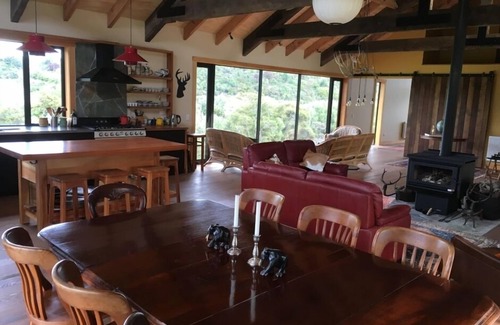 Rangatira Park Maison | Maison au design époustouflant, vue imprenable sur le fleuve
