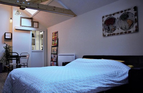 Aubergenville Maison | Style Loft dans une maison au calme