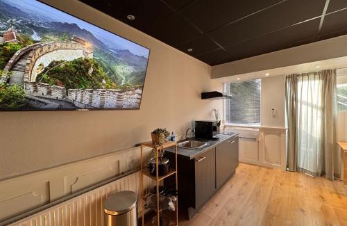 Bad Nieuweschans Appartement | Stylisch Apartments Schanskerhof all with private kitchens - TV all Country - INDOOR SAUNA - NEXT TO THERMEN BAD NIEUWESCHANS