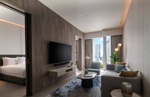 Golden Triangle Hôtel | Stylish 1-BR Suite Premier Bukit Bintang Breakfast
