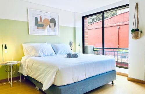 Chico Reservado Appartement | Stylish 1BR in Top Bogotá Area Parque 93