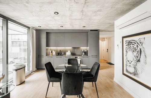 Pointe-Saint-Charles Copropriété | Stylish Two-Bedroom Apartment in Griffintown - Modern, Bright & Central