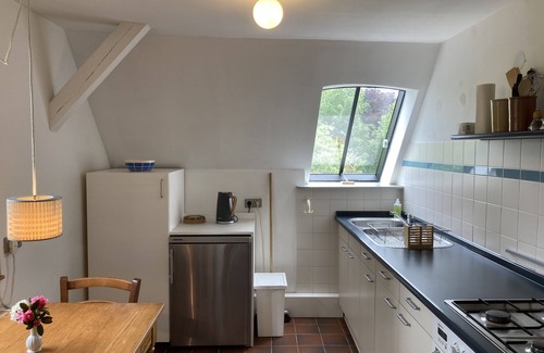 Luechow Appartement | Stylish and bright apartment in a listed half-timbered house with a large garden