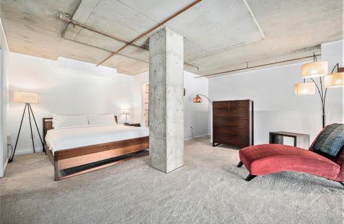 Civic Center Hôtel | Stylish City Loft Walk To Dining & Shops