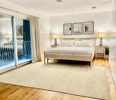 Newark Appartement | Stylish Evergreen Apartment By Newark Airport