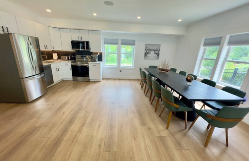 Trumansburg Maison | Stylish Getaway by Cayuga Lake, Pool, Jacuzzi, Sauna, Game Room & More