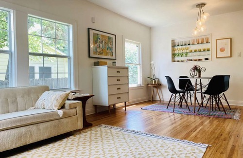 South Lamar Maison | Stylish home with pool and big yard in central Austin