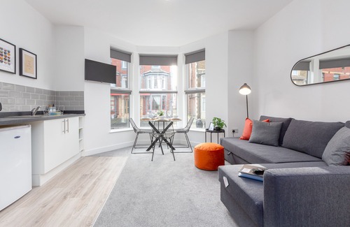 Blackpool Town Center Appartement | Stylish One Bed Apartment, Sleeps 4, Central locaiton
