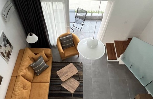 Gastria Appartement | Stylish one-bedroom apartment in a beachfront resort in Bogaz