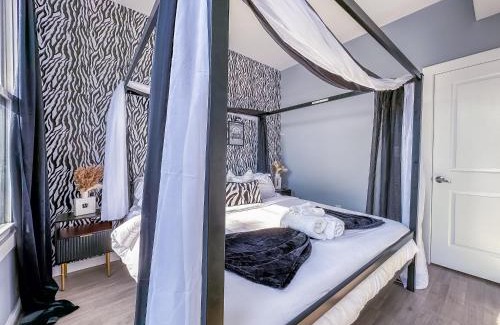 Harrison Appartement | Stylish Secret, 1 FREE Parking, Sleeps 8, Walk to train and Red Bull Arena, 20 Percent OFF
