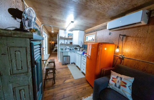 Canyon Autre | Stylishly Renovated Boxcar Near Palo Duro Canyon and WTAMU. Sunsets for miles