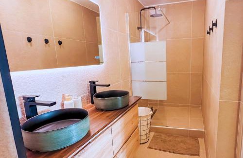 Sainte-Clotilde Appartement | Sublime Duplex - 2 Chambres - Terrasse Privée - Emplacement Idéal