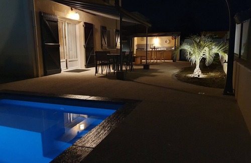 Bon-Encontre Villa | Sublime villa, piscine privative chauffée à 26° (selon saison), baby-foot