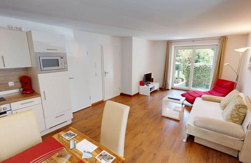 Bad Aibling Appartement | Suite 1 on the ground floor, 2 room apartment with terrace